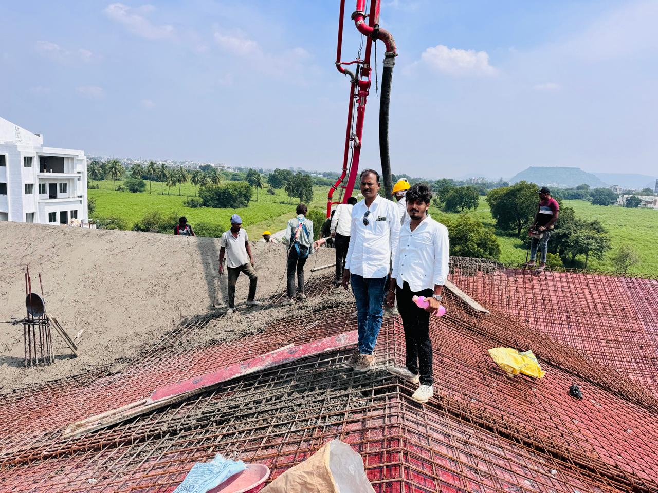 Slope Slab Construction